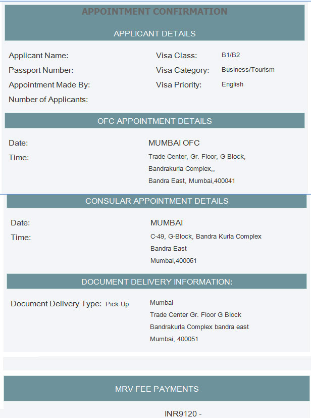 Booking Appointment